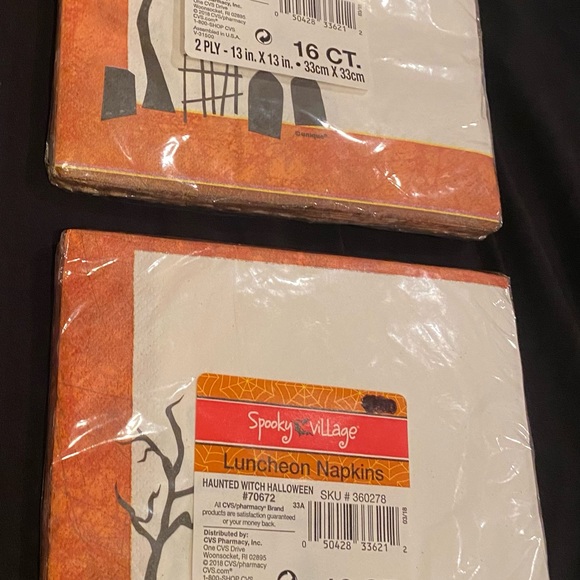 Halloween napkins decor - Picture 4 of 6